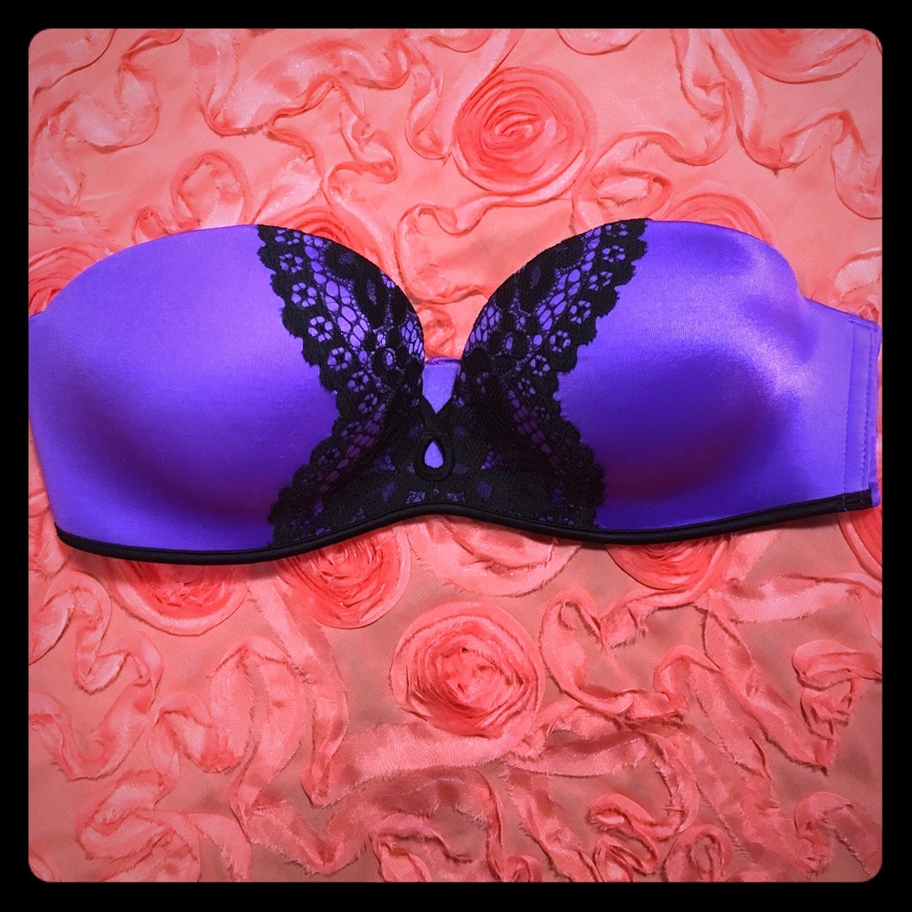 COPY - COPY - purple and black lace convertible bombshel…